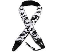Fender Sangle de Guitare, Camo Strap 2, Motif Camouflage, 5 cm de Large, Winter Camo