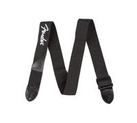 Fender Sangle de Guitare, Tissu en Polyester, Réglable 33”-53”, Noir