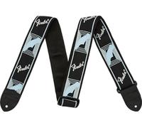 Fender Sangle pour guitare Monogrammed Bleu/Gris/Noir