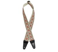 Fender Pasadena Woven Strap, Lattice Orange, 2"