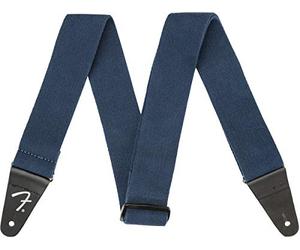 Fender Sangle Ultra Douce & Confortable pour Guitare, Bleue | Sangle rembourrée, confort longue durée, compatible guitare acoustique & électrique, accessoire Fender, bleu