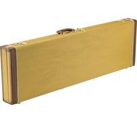 Fender Étui rigide pour guitare basse électrique Classic Series – Jazz Bass/Precision Bass – Tweed