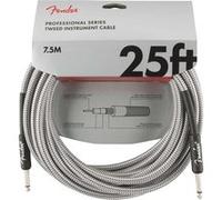 Fender Câble pour instrument PRO 25 WHT TWD