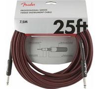Fender Câble instrument PRO 25 Rouge TWD