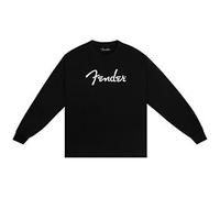 Fender Spaghetti Logo Long Sleeve T-shirt Black M