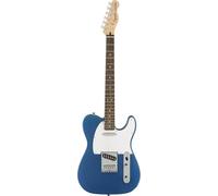Squier by Fender Affinity Series Telecaster, Guitare Electrique, Touche en Laurier, Plaque de Protection Blanche, Bleu Lac Placid, Inclus des Cours Virtuels Gratuits sur Fender Play