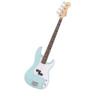 Fender Squier Debut Series Precision Guitare Basse, Guitare pour Débutants, avec 2 ans de Garantie, Daphne Blue