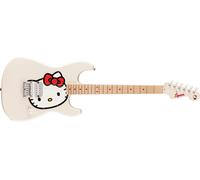 Fender Squier x Hello Kitty White Stratocaster