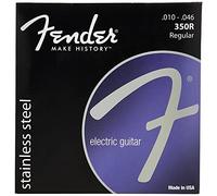 Cordes FENDER ELECTRIQUE STAINLESS 350R STAINLESS STEEL BALL END 350 R .010 .046 Cordes guitares électriques