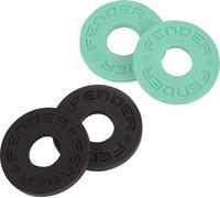 Fender Strap Blocks Black & Surf Green