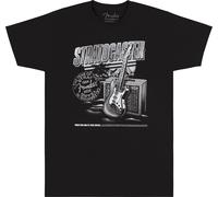 Fender Strat 70th Anniversary, Tee, Black, XXL