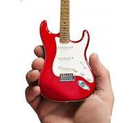 Fender Strat Guitare Miniature Classique Finition Rouge