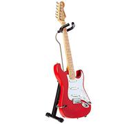 Fender Strat Guitare Miniature Classique Finition Rouge