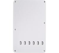 Fender Strat Plaque Arrière Tremolo Vintage 1 Pli Blanc | Pièce de remplacement Strat, couvre-cavité tremolo vintage, 1 pli blanc, compatible Stratocaster, accessoire guitare