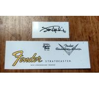 FENDER stratocaster jimi hendrix "monterey" HEADSTOCK LOGO FENDER STRATOCASTER