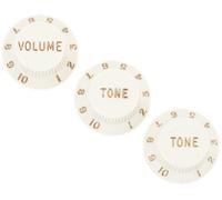 Fender Stratocaster Knobs, Parchment