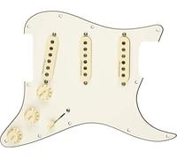 Fender Stratocaster Pré-câblé Strat Pickguard Blanc - Texas Special S / S / S - Tortoise Shell