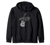 Fender Stratocaster Sparkling Guitar Vintage Poster Sweat à Capuche