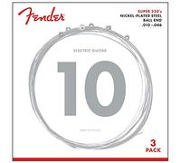 FENDER Super 250R Nps Ball End Strings 010 046 Jauges) 3-Pack
