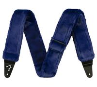 Fender Supersoft Strap Poodle Plush Blue - Sangle pour Guitares