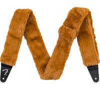 Fender Supersoft Strap Poodle Plush Rust - Sangle pour Guitares