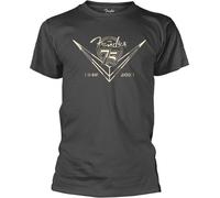 Fender - T-shirt "Bevelled" pour homme/femme Unie PH271 (S) (Gris)