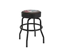 Fender Tabouret, Idéal pour Les Joueurs et Fans de Guitare, avec Logo Guitare et Ampli, Rembourré en Mousse, 24", Noir