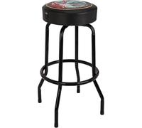 Fender Tabouret, Idéal pour Les Joueurs et Fans de Guitare, avec Logo Guitare et Ampli, Rembourré en Mousse, 30", Noir