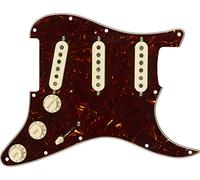 Fender – Pickguard pré-câblé Strat Tex-Mex SSS – Écaille de tortue 11 trous
