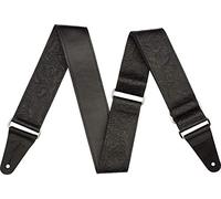 Fender Sangle Tooled Leather pour guitare et basse – 5 cm de large – Noir