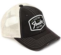 Fender Transition Logo Patch Chapeau, Noir/Pierre