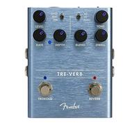 Fender Tre-Verb, Pédale d'Effet pour Guitare, Réverbération/Tremolo Numérique
