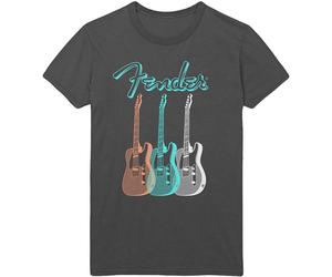 Fender 'Triple Guitar' (Gris) T-Shirt