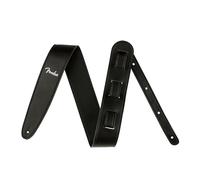 Fender® »VEGAN LEATHER STRAP« Sangles pour guitare en cuir - 6.3cm de large - Couleur: Black