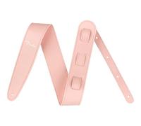 Fender® »VEGAN LEATHER STRAP« Sangles pour guitare en cuir - 6.3cm de large - Couleur: Shell Pink