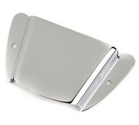 Fender Vintage-Style '51 Precision Bass Bridge Cover, Chrome Slanted