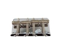 Fender Vintage-Style Bass Bridge Assembly, Remplacement 4 Cordes | Remplacement authentique, compatible Precision & Jazz Bass, hardware vintage, upgrade officiel Fender