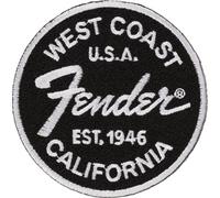 Fender West Coast Écusson Logo Patch, Clothing Accessory