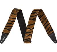 Fender® »WILD ANIMAL PRINT STRAPS - ZEBRA« Sangle en polyester pour guitare - Largeur 5cm - Couleur: Tiger