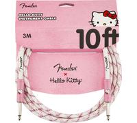 FENDER X Hello Kitty Original 3 M Câble Rose/Blanc