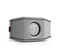 Fender x Teufel ROCKSTER GO 2 - Enceinte Bluetooth Portable Stéréo Puissante IP67 Étanche, 28h d’Autonomie, Basses Profondes & Usage Outdoor - Gris