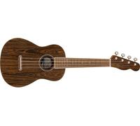 Fender Zuma Exotic Concert Ukulele, Touche Noyer, Bocote | Table en Bocote exotique, touche en noyer, son chaleureux, idéal débutants & musiciens, qualité Fender supérieure