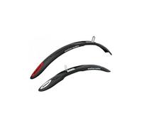 Polisport Mudguard Colorado Junior 20" / 24"-Set Garde-Boue Adulte Unisexe, Noir, Taille Unique