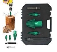 Fendeur à Bois pour Bûches, Éclateur de Vis, Outils de Conduite à Cône Vis Amovible pour les Tâches d'Extérieur, de Ferme, d'Assemblage de Meubles, de Camping et de Réparation à