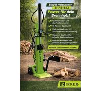 Fendeur De Bois 16t ZIPPER ZI-HS16EZ - Électrique & Prise De Force