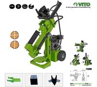 Fendeur de bûches à essence Vertical 12 tonnes 4T 7CV 5.2kW Bûches Ø30cm Longueur 52cm VITOAGRO