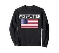 Fendeur de Perruques Wigsplitter Prison Country Redneck America Flag Sweatshirt