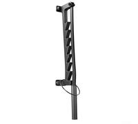 Fendeuse à bois à double poignée améliorée avec système de serrage à 7 dents, angle d'ouverture de 180 °, construction en acier au manganèse, pour fendre le bois de chauffage souple - type suspendu