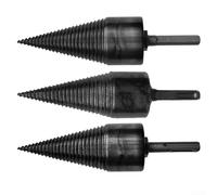 Fendeuse à bois conique 50 mm pour une meilleure efficacité dans la coupe et le fendage des bûches avec options de poignée (poignée ronde)