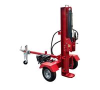 Fendeuse à bois de chauffage verticale et horizontale double usage Fend rapidement le dur Équipée roues Facile utiliser Fendeuse à Bois pour Jardin